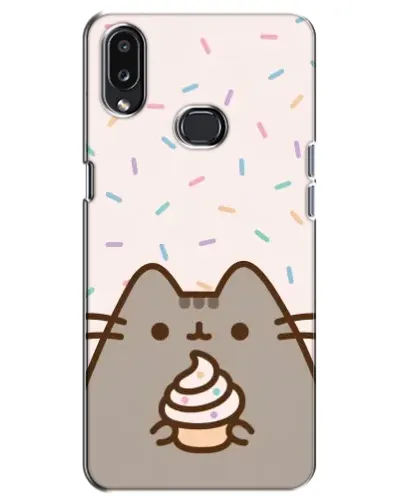 Чехол для Samsung Galaxy A10s (A107) с картинкой «Пушин с кексом» Чехол для Samsung Galaxy A10s (A107) с картинкой «Пушин с кексом»