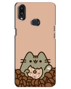 Чехол для Samsung Galaxy A10s (A107) с картинкой «Кофейный Пушин»