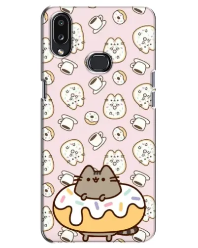 Чехол для Samsung Galaxy A10s (A107) с картинкой «Пушин на пончике» Чехол для Samsung Galaxy A10s (A107) с картинкой «Пушин на пончике»