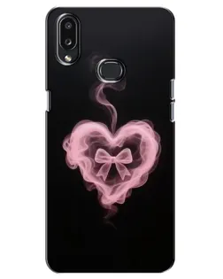 Чехол для Samsung Galaxy A10s (A107) с картинкой «Дымчатое сердце»