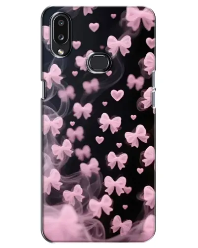 Чехол для Samsung Galaxy A10s (A107) с картинкой «Неоновое кружево»