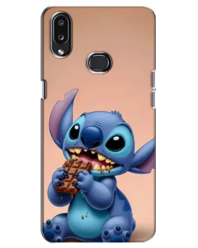 Чехол для Samsung Galaxy A10s (A107) с картинкой «Стич ест шоколад» Чехол для Samsung Galaxy A10s (A107) с картинкой «Стич ест шоколад»