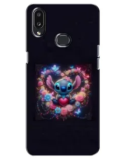 Чехол для Samsung Galaxy A10s (A107) с картинкой «Stitch в цветах» Чехол для Samsung Galaxy A10s (A107) с картинкой «Stitch в цветах»