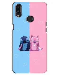 Чехол для Samsung Galaxy A10s (A107) с картинкой «Stitch и Angel Love» Чехол для Samsung Galaxy A10s (A107) с картинкой «Stitch и Angel Love»