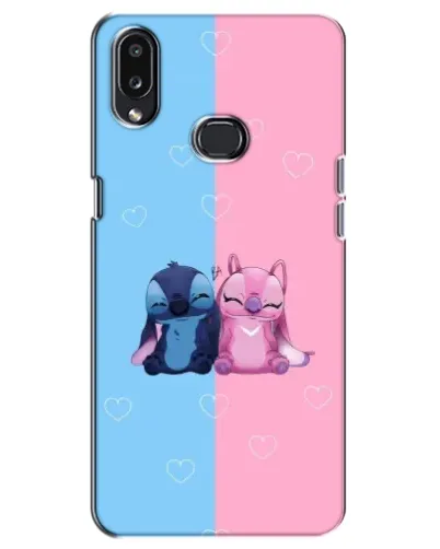 Чехол для Samsung Galaxy A10s (A107) с картинкой «Stitch и Angel Love» Чехол для Samsung Galaxy A10s (A107) с картинкой «Stitch и Angel Love»