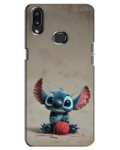 Чехол для Samsung Galaxy A10s (A107) с картинкой «Стич на коричневом фоне» Чехол для Samsung Galaxy A10s (A107) с картинкой «Стич на коричневом фоне»