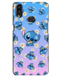 Чехол для Samsung Galaxy A10s (A107) с картинкой «Паттерн со Стичем» Чехол для Samsung Galaxy A10s (A107) с картинкой «Паттерн со Стичем»