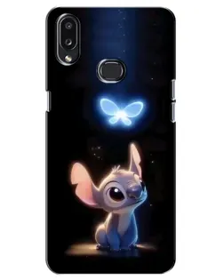 Чехол для Samsung Galaxy A10s (A107) с картинкой «Сияющий Стич» Чехол для Samsung Galaxy A10s (A107) с картинкой «Сияющий Стич»
