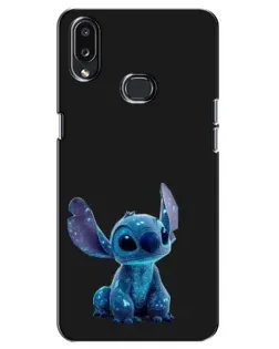 Чехол для Samsung Galaxy A10s (A107) с картинкой «Стич на черном» Чехол для Samsung Galaxy A10s (A107) с картинкой «Стич на черном»