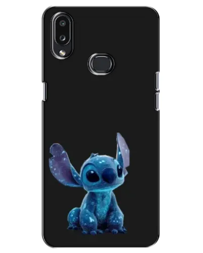 Чехол для Samsung Galaxy A10s (A107) с картинкой «Стич на черном» Чехол для Samsung Galaxy A10s (A107) с картинкой «Стич на черном»