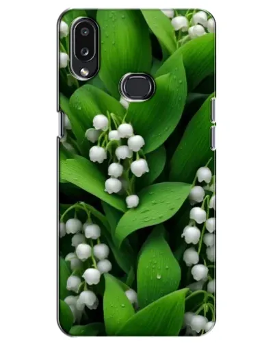Чохол для Samsung Galaxy A10s (A107) з картинкою «Конвалії в зелені»