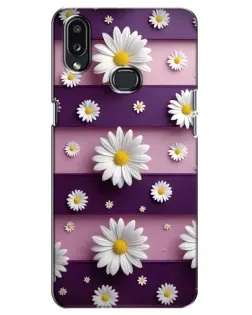 Чохол для Samsung Galaxy A10s (A107) з картинкою «Ромашки на фіолетовому» Чохол для Samsung Galaxy A10s (A107) з картинкою «Ромашки на фіолетовому»