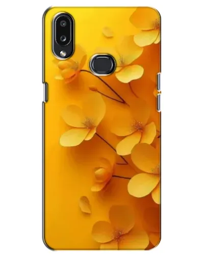 Чохол для Samsung Galaxy A10s (A107) з картинкою «Золоті пелюстки»