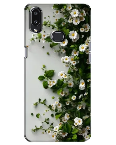 Чохол для Samsung Galaxy A10s (A107) з картинкою «Гілка дрібних білих квітів»