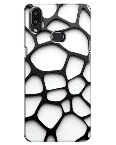 Чехол для Samsung Galaxy A10s (A107) с картинкой «Белая объемная сетка» Чехол для Samsung Galaxy A10s (A107) с картинкой «Белая объемная сетка»
