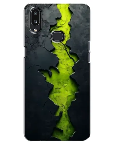 Чехол для Samsung Galaxy A10s (A107) с картинкой «Салатовый разлом скалы» Чехол для Samsung Galaxy A10s (A107) с картинкой «Салатовый разлом скалы»