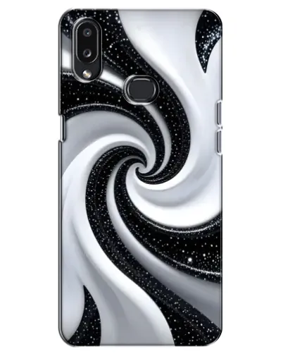 Чехол для Samsung Galaxy A10s (A107) с картинкой «Черно-белая спираль» Чехол для Samsung Galaxy A10s (A107) с картинкой «Черно-белая спираль»