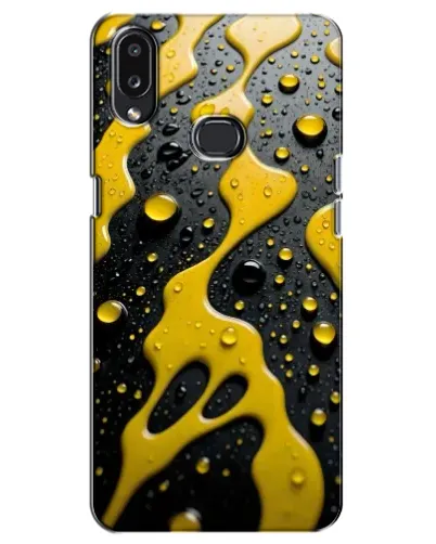 Чехол для Samsung Galaxy A10s (A107) с картинкой «Жидкое желтое золото» Чехол для Samsung Galaxy A10s (A107) с картинкой «Жидкое желтое золото»