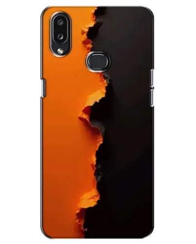 Чехол для Samsung Galaxy A10s (A107) с картинкой «Оранжевый разлом» Чехол для Samsung Galaxy A10s (A107) с картинкой «Оранжевый разлом»