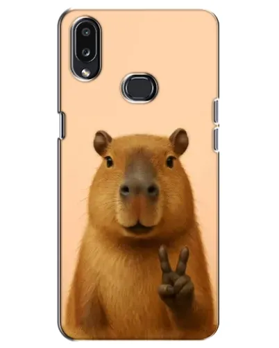 Чехол для Samsung Galaxy A10s (A107) с картинкой «Капибара виктория» Чехол для Samsung Galaxy A10s (A107) с картинкой «Капибара виктория»