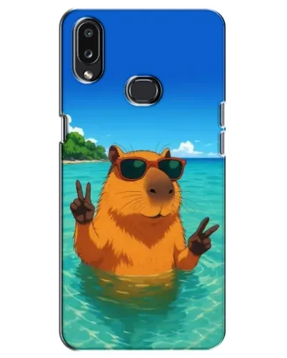 Чехол для Samsung Galaxy A10s (A107) с картинкой «Морская капибара» Чехол для Samsung Galaxy A10s (A107) с картинкой «Морская капибара»