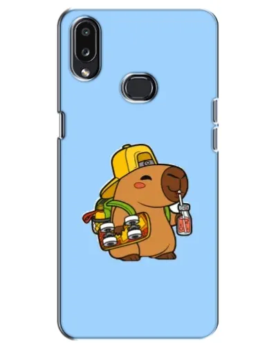 Чехол для Samsung Galaxy A10s (A107) с картинкой «Капибара на скейте» Чехол для Samsung Galaxy A10s (A107) с картинкой «Капибара на скейте»
