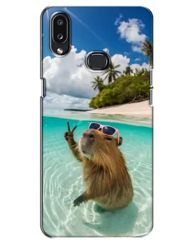 Чехол для Samsung Galaxy A10s (A107) с картинкой «Капибара на море» Чехол для Samsung Galaxy A10s (A107) с картинкой «Капибара на море»