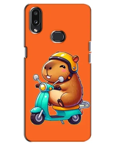 Чехол для Samsung Galaxy A10s (A107) с картинкой «Капибара на скутере» Чехол для Samsung Galaxy A10s (A107) с картинкой «Капибара на скутере»