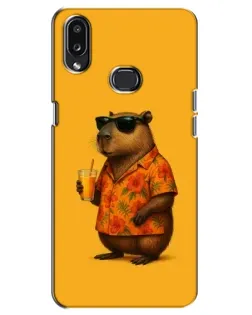 Чехол для Samsung Galaxy A10s (A107) с картинкой «Капибара на отдыхе» Чехол для Samsung Galaxy A10s (A107) с картинкой «Капибара на отдыхе»