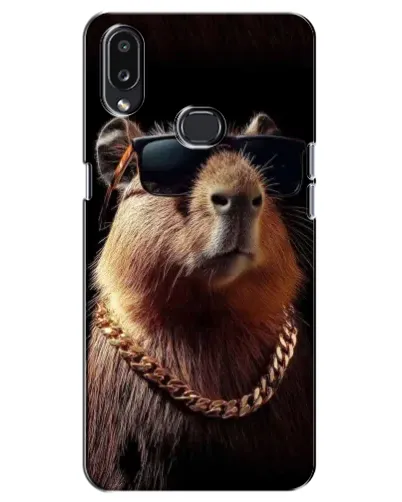 Чехол для Samsung Galaxy A10s (A107) с картинкой «Капибара золотая цепь» Чехол для Samsung Galaxy A10s (A107) с картинкой «Капибара золотая цепь»