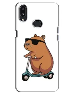 Чехол для Samsung Galaxy A10s (A107) с картинкой «Капибара на самокате» Чехол для Samsung Galaxy A10s (A107) с картинкой «Капибара на самокате»