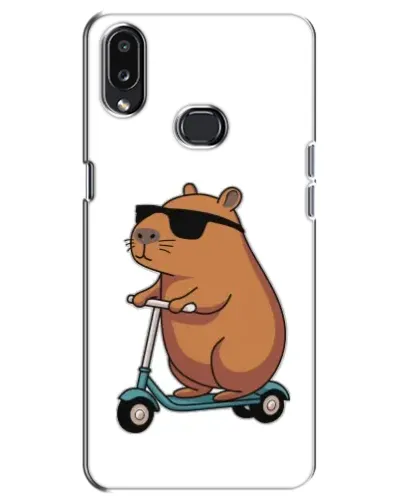 Чехол для Samsung Galaxy A10s (A107) с картинкой «Капибара на самокате» Чехол для Samsung Galaxy A10s (A107) с картинкой «Капибара на самокате»