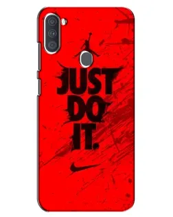 Чехол для Samsung Galaxy A11 (A115) с картинкой «Nike Just Do It» Чехол для Samsung Galaxy A11 (A115) с картинкой «Nike Just Do It»