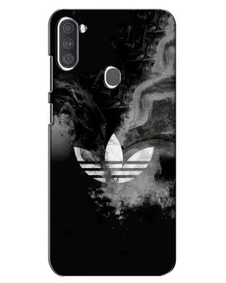 Чехол для Samsung Galaxy A11 (A115) с картинкой «Абстрактный дым Adidas» Чехол для Samsung Galaxy A11 (A115) с картинкой «Абстрактный дым Adidas»