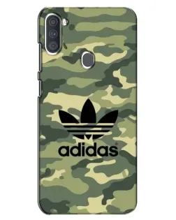 Чехол для Samsung Galaxy A11 (A115) с картинкой «Милитари стиль Adidas» Чехол для Samsung Galaxy A11 (A115) с картинкой «Милитари стиль Adidas»
