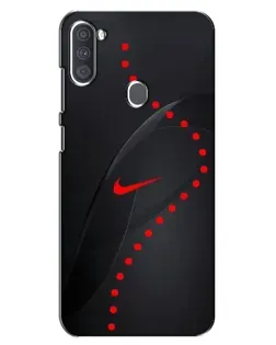 Чехол для Samsung Galaxy A11 (A115) с картинкой «Абстрактный дизайн Nike» Чехол для Samsung Galaxy A11 (A115) с картинкой «Абстрактный дизайн Nike»