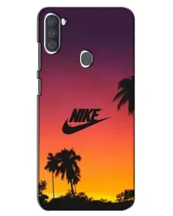 Чехол для Samsung Galaxy A11 (A115) с картинкой «Nike на закате солнца» Чехол для Samsung Galaxy A11 (A115) с картинкой «Nike на закате солнца»
