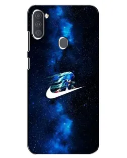 Чехол для Samsung Galaxy A11 (A115) с картинкой «Звездный путь Nike» Чехол для Samsung Galaxy A11 (A115) с картинкой «Звездный путь Nike»