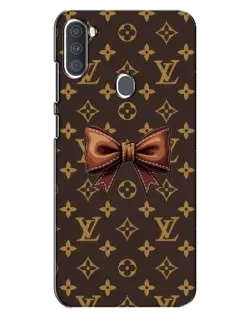 Чехол для Samsung Galaxy A11 (A115) с картинкой «LV с бантом»
