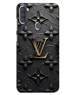 Чехол для Samsung Galaxy A11 (A115) с картинкой «Кожаная текстура LV»