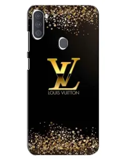 Чехол для Samsung Galaxy A11 (A115) с картинкой «LV — золотые искры»
