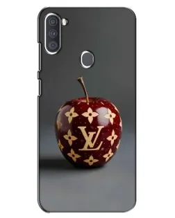 Чехол для Samsung Galaxy A11 (A115) с картинкой «Красное яблоко LV»