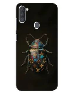 Чехол для Samsung Galaxy A11 (A115) с картинкой «LV — мраморный принт»