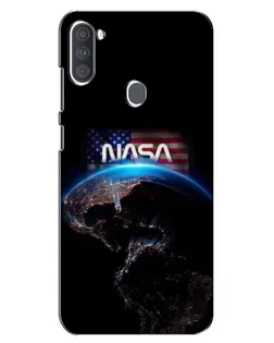 Чехол для Samsung Galaxy A11 (A115) с картинкой «Земля из космоса NASA» Чехол для Samsung Galaxy A11 (A115) с картинкой «Земля из космоса NASA»