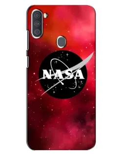 Чехол для Samsung Galaxy A11 (A115) с картинкой «NASA — красная туманность»