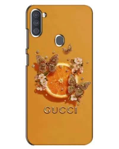 Чехол для Samsung Galaxy A11 (A115) с картинкой «Gucci — золотые бабочки» Чехол для Samsung Galaxy A11 (A115) с картинкой «Gucci — золотые бабочки»