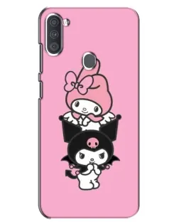 Чехол для Samsung Galaxy A11 (A115) с картинкой «My Melody и Kuromi» Чехол для Samsung Galaxy A11 (A115) с картинкой «My Melody и Kuromi»