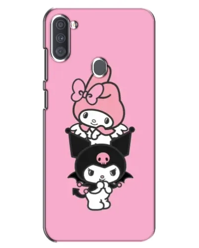 Чехол для Samsung Galaxy A11 (A115) с картинкой «My Melody и Kuromi»