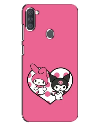 Чехол для Samsung Galaxy A11 (A115) с картинкой «Kuromi и My Melody»