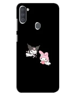 Чехол для Samsung Galaxy A11 (A115) с картинкой «My Melody и Kuromi» Чехол для Samsung Galaxy A11 (A115) с картинкой «My Melody и Kuromi»